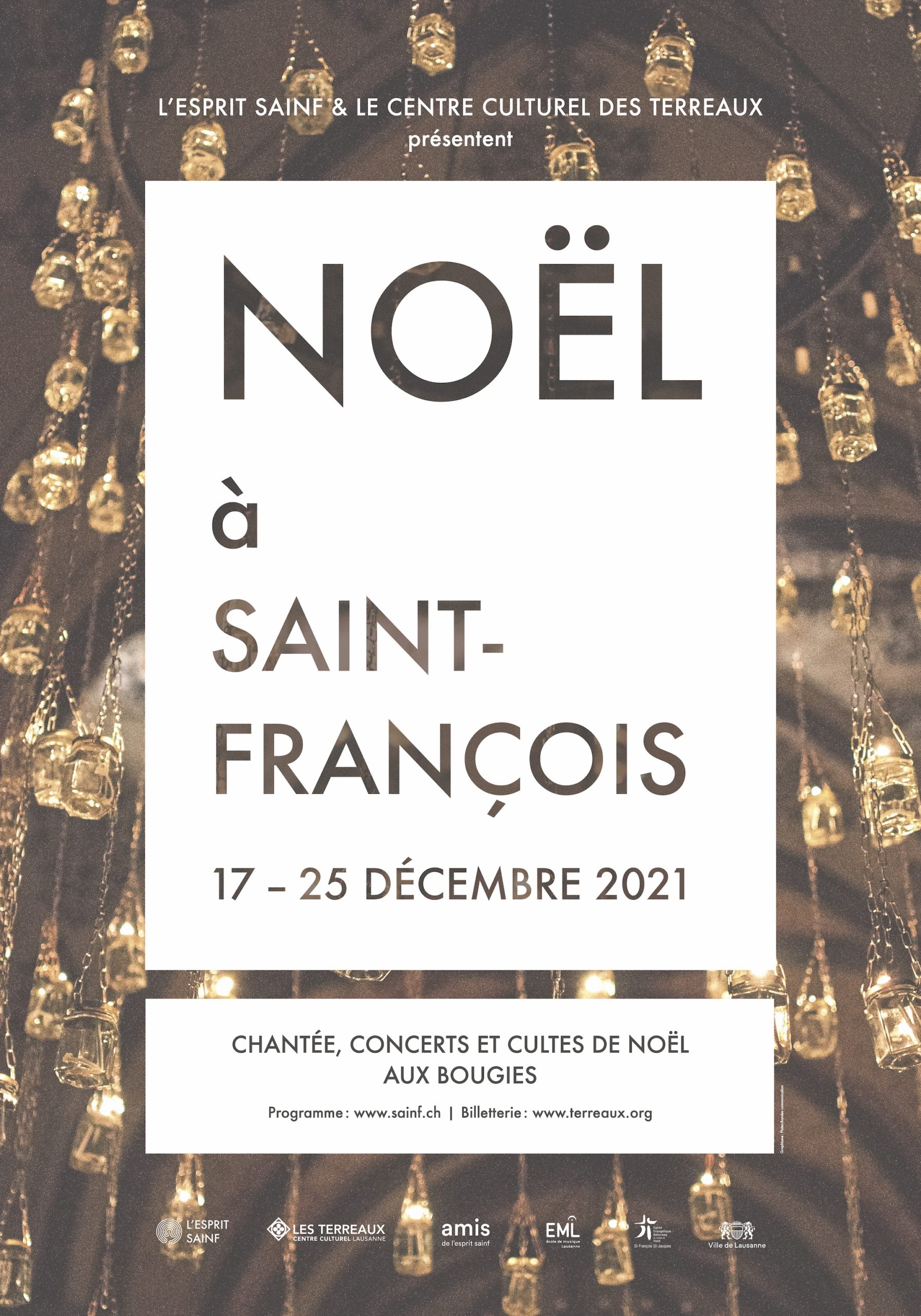 NOËL AUX BOUGIES À SAINT-FRANCOIS