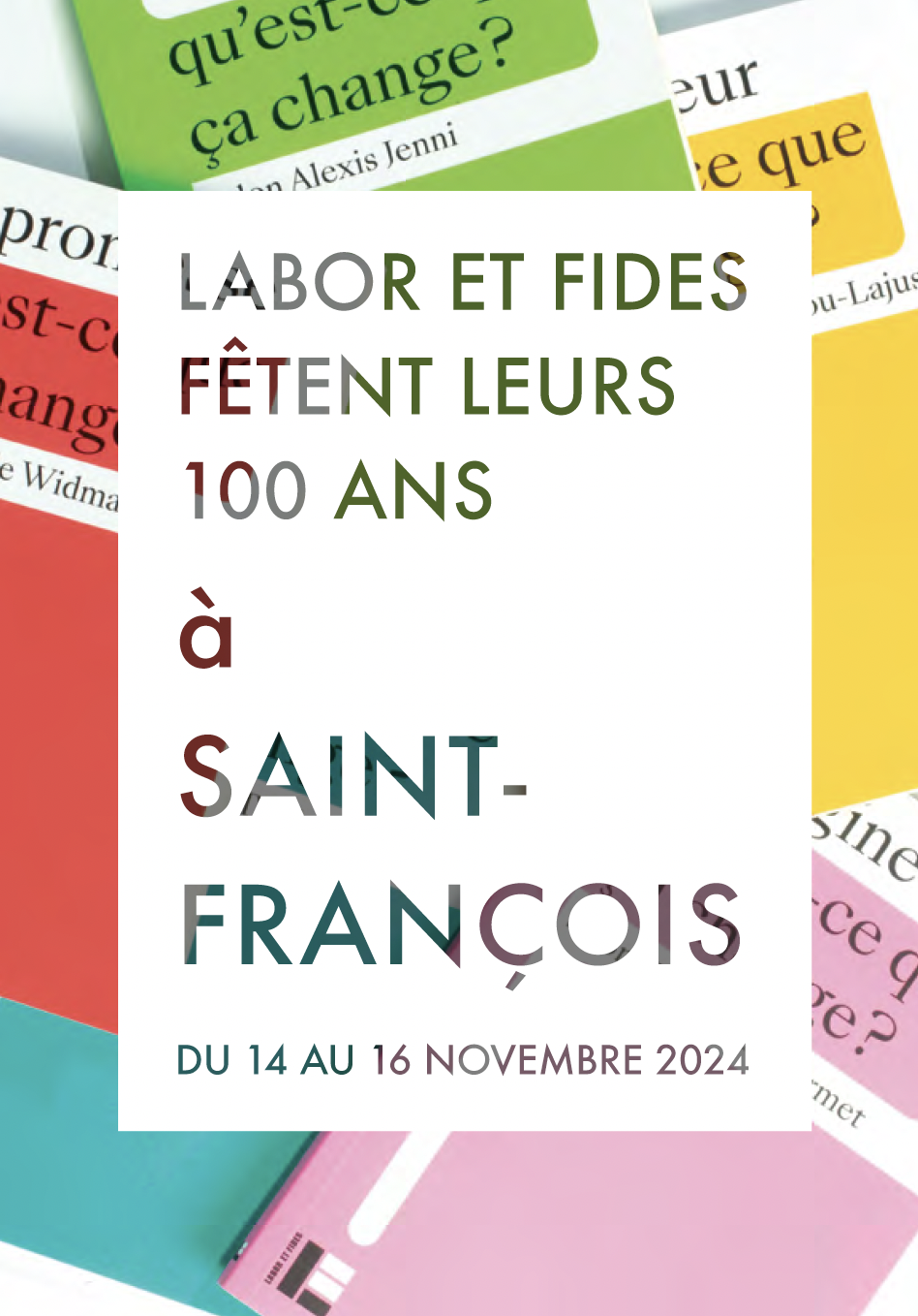 Labor et Fides fêtent leurs 100 ans
